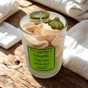   Pisztácia Illatgyertya – A különleges pillanatok zöld aranya