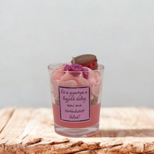 Sós karamell – Ez a gyertya a legjobb dolog kézműves gyertya (szójaviasz)