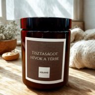   Tisztaságot hívok a térbe – tértisztító meditációs gyertya