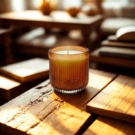 Piros bordás fényvarázs – Tölgy ámbra illat