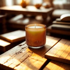 Piros bordás fényvarázs – Tölgy ámbra illat