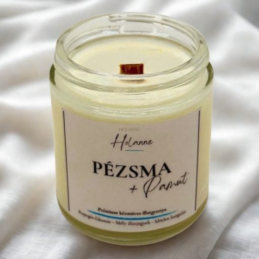 Pézsma + pamut – prémium szójaviasz gyertya 100 g