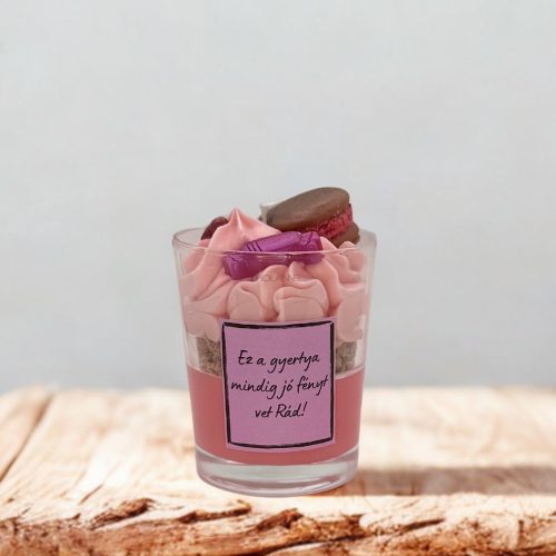 Sós karamell illatgyertya - Ez a gyertya mindig jó fényt vet Rád