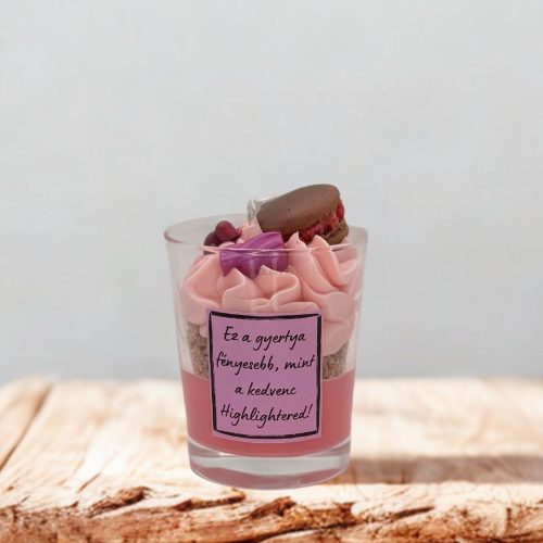 Sós karamell illatgyertya - Ez a gyertya fényesebb mint a kedvenc Highlightered!
