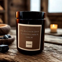   Világosságban és védelemben járok – A Védelmet segítő meditációs gyertya  HOLANNE
