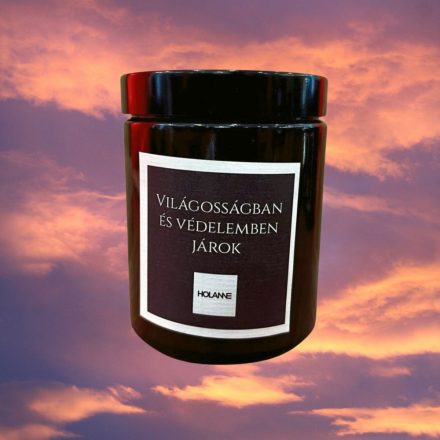 Világosságban és védelemben járok – A Védelmet segítő meditációs gyertya