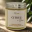 Citrus + derű – prémium szójaviasz gyertya 100 g