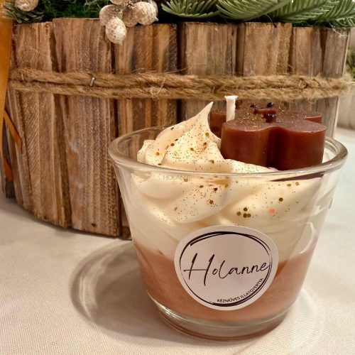 Mézike – kézműves szójaviasz desszertgyertya (100 g)