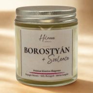 Borostyán + szelence – prémium illatgyertya 100 g