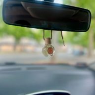   Éden narancs autóillatosító – napfényes, energikus autóhangulat