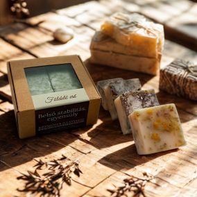   Földelő erő - Belső stabilitás, egyensúly– gyógynövényes illatviasz cédrus- és szantálfával – Holanne