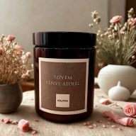   Szívem fénye átölel – A női erőt és kapcsolati harmóniát segítő meditációs gyertya