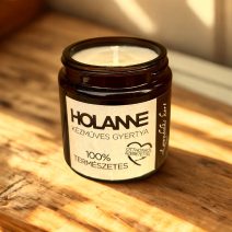 Természetes illatgyertyák